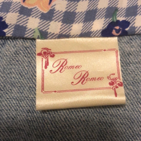 Romeo Romeo denim youth Girls Vest, size MEDIUM - Picture 2 of 8